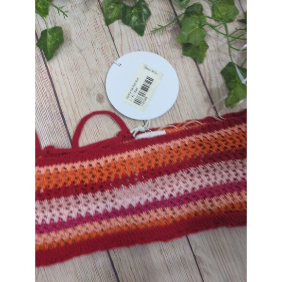 PRINCESS POLLY Women's XANTHE Crotchet Strapless Top Boho Festival Size L/XL NEW - Picture 3 of 7